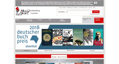 Desktop Screenshot of buchhandlung-leseratte.de